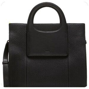 Vince Camuto BECK Small Leather Tote Bag - Black